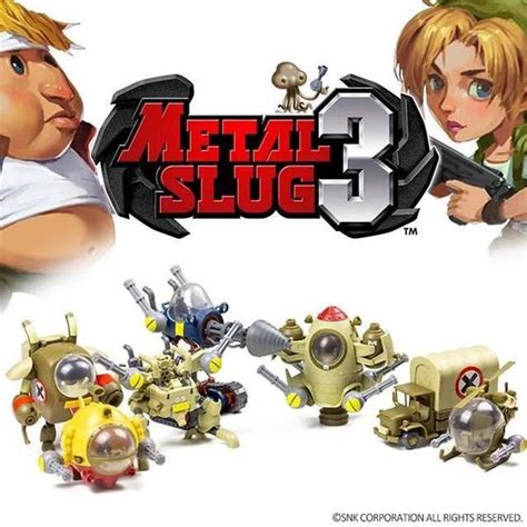 metal slug 3 rare box set|Metal Slug 3 Set of 6 Vehicle Model Kits .